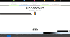 Desktop Screenshot of nonancourt.fr