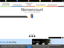 Tablet Screenshot of nonancourt.fr